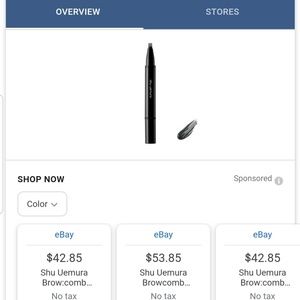 Shu uemura eyebrow mascara